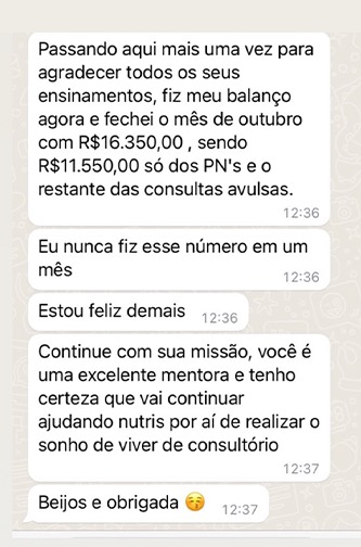 Depoimento de aluna do Programa de Aceleração Elleva 7